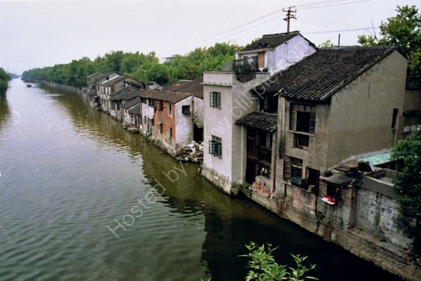 Typical Canal Side Dwellings, Old Town, Wuxi